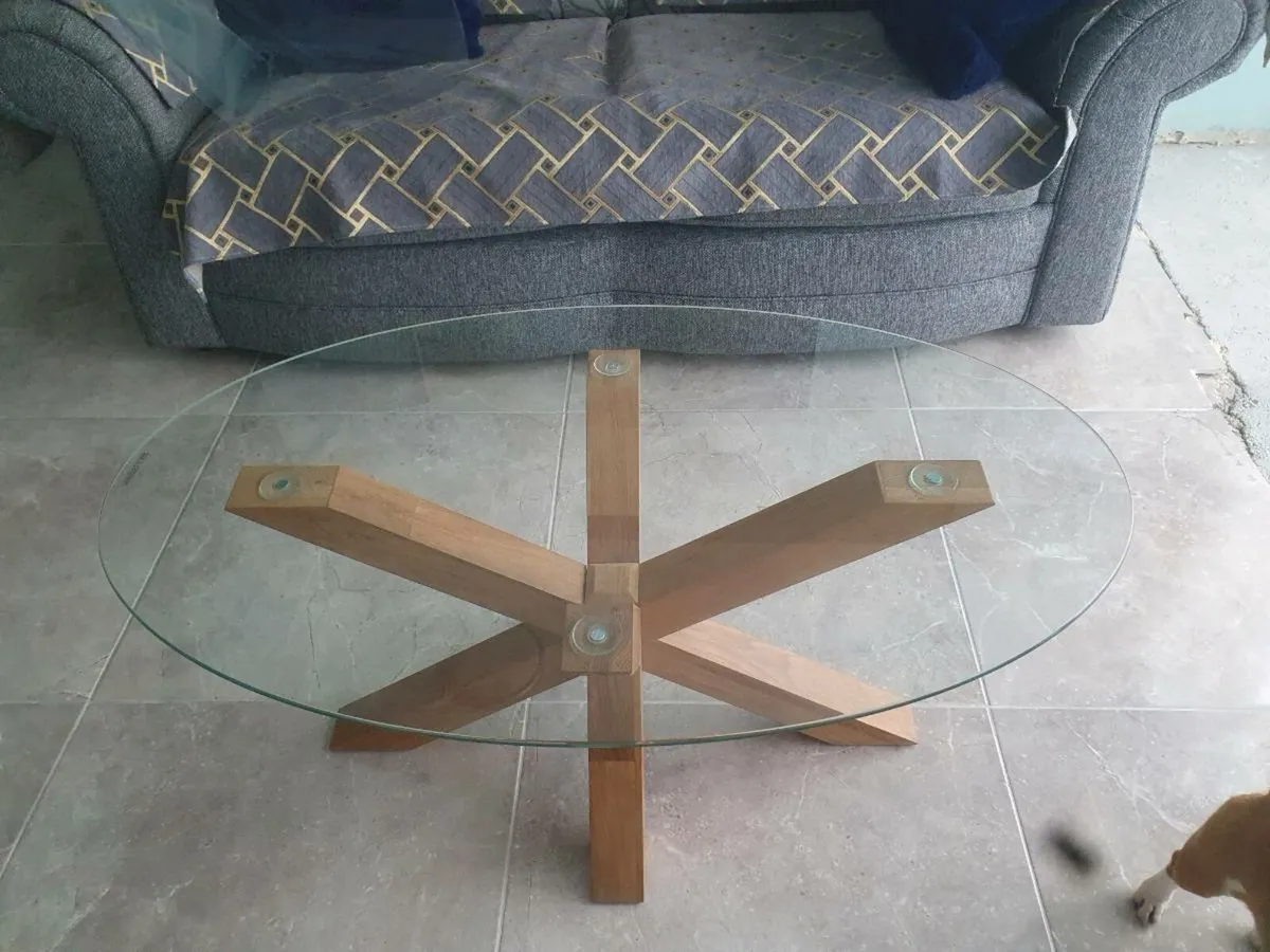 1 coffee table  and inside doors - Image 2