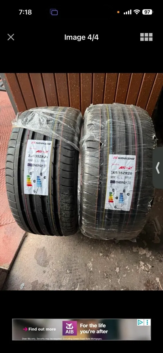 AS2 Tyres 265/35ZR20 - Image 2