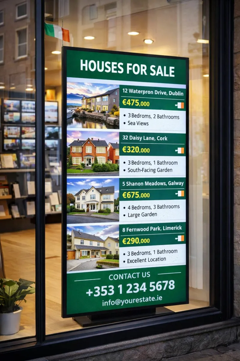 55" Panasonic Digital Signage Advertising Display - Image 2