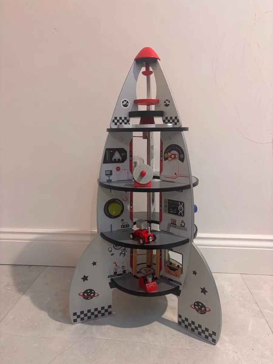 Hape Four Stage Space Rocket Ship - Image 1