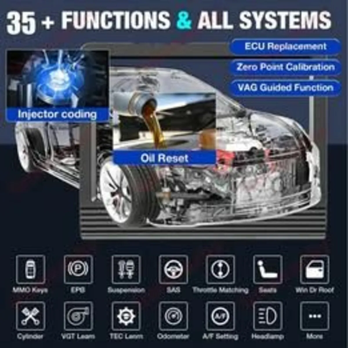 New LAUNCH X431 Pro Diagnostic Cars OBD2 Scanner - Image 2