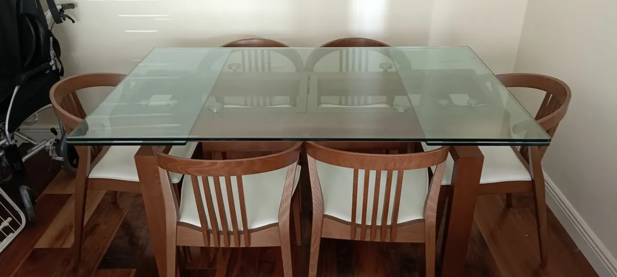 Dining Table and Chairs - Image 1
