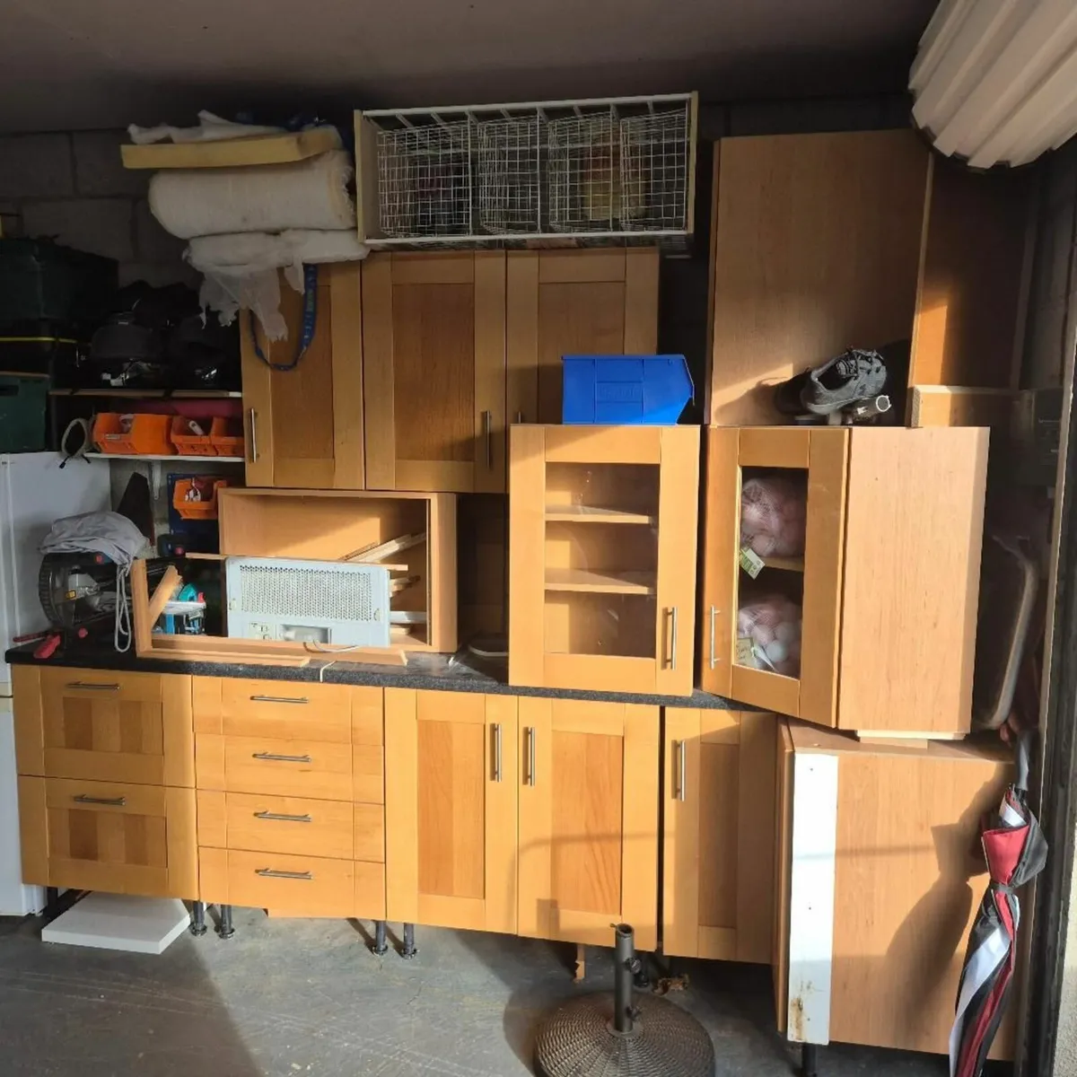 Price drop Second hand solid maple door kitchen - Image 1