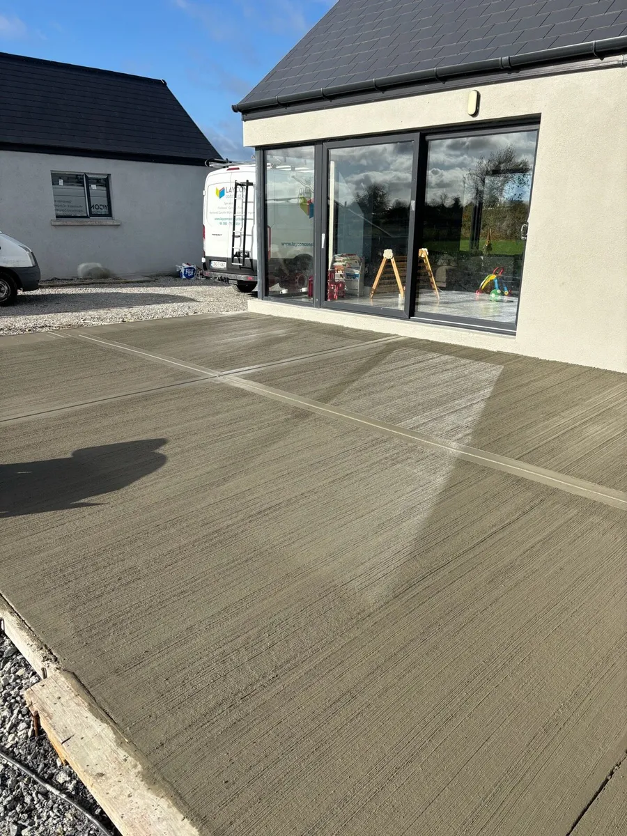 Imprinted concrete/concrete works - Image 2