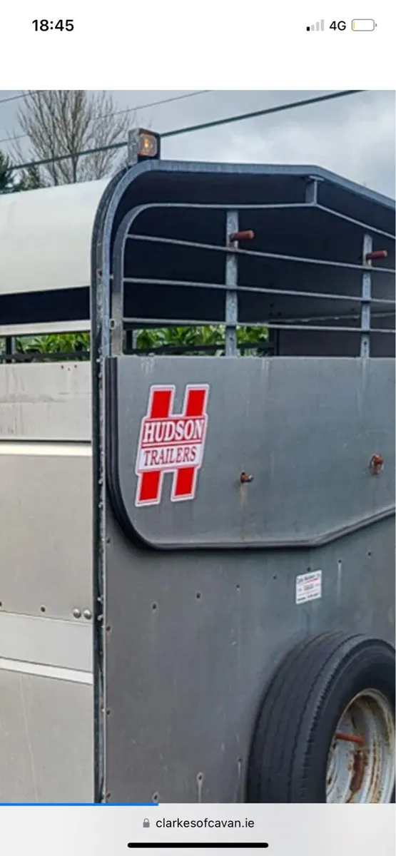 Hudson 16ft cattle trailer wanted