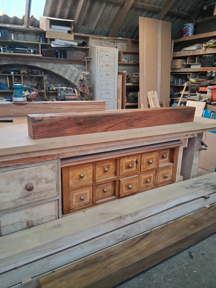 Reclaimed Jarrah wooden Beam - Image 1