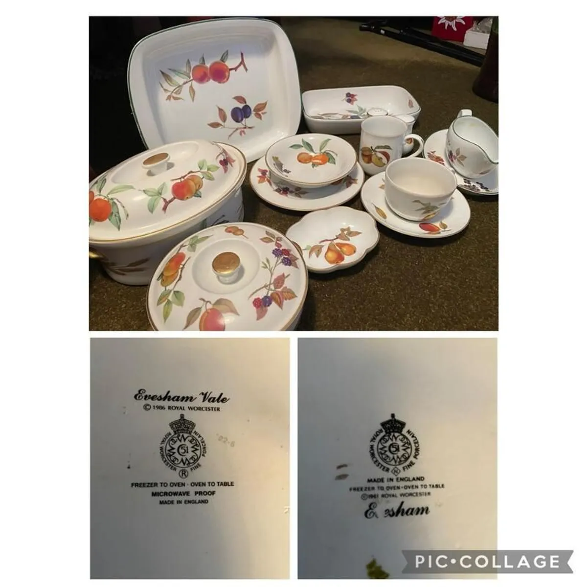 Royal Worcester Evesham Design
