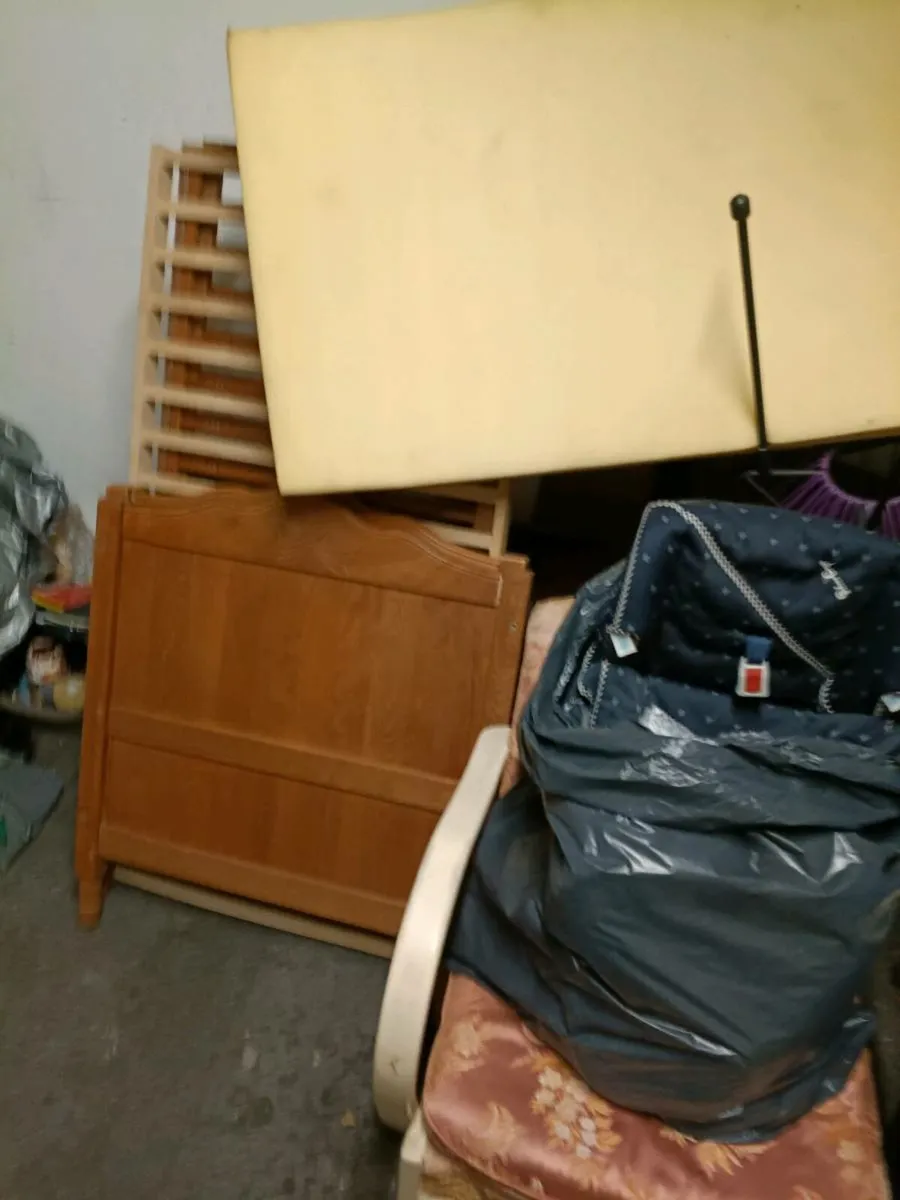 Free to collect. Cot, car seat,arm chair - Image 1
