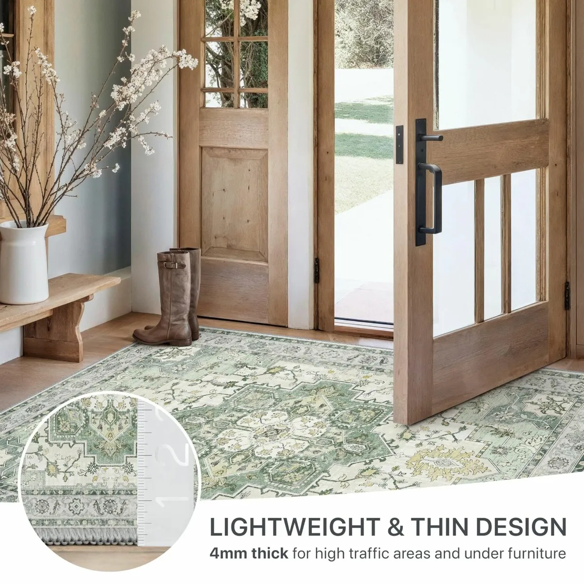 Large Rugs for Living Room 240x230cm Extra Area - Image 3