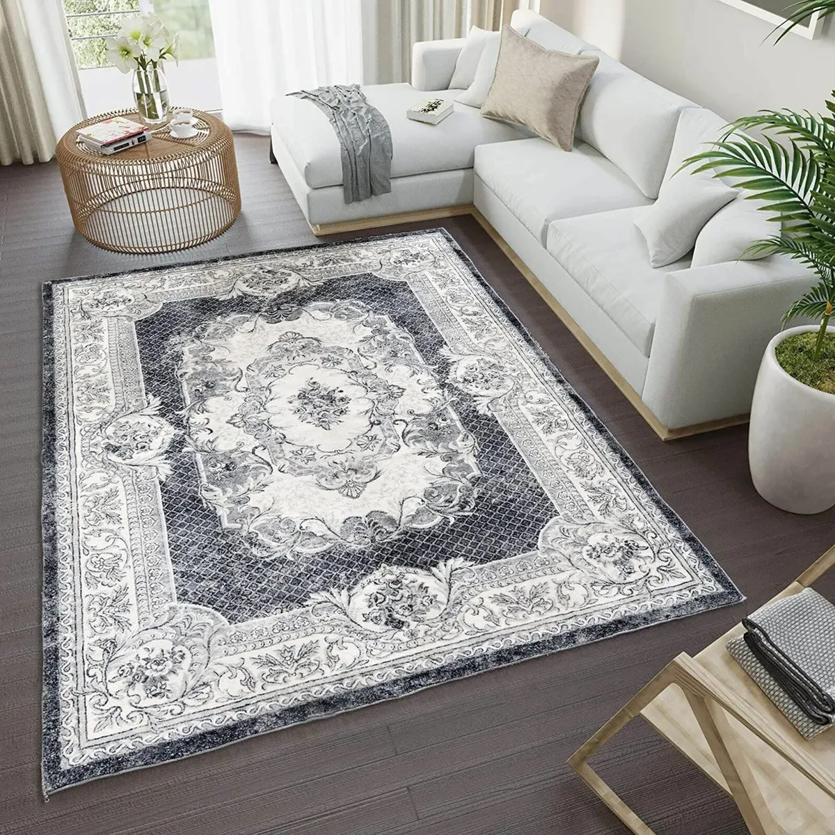 Area Rugs Modern Style Rug Artistic Traditional - Image 1