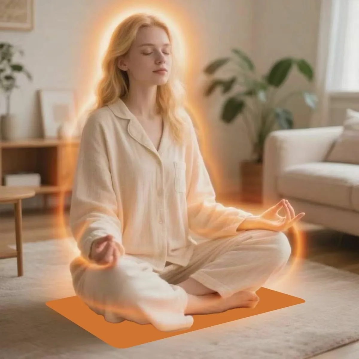 Under Desk Foot Warmer Rug Heated Floor Mat for - Image 4