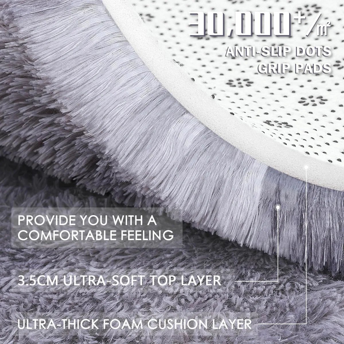 Rugs Living Room 160x220cm Area for Bedroom - Image 3