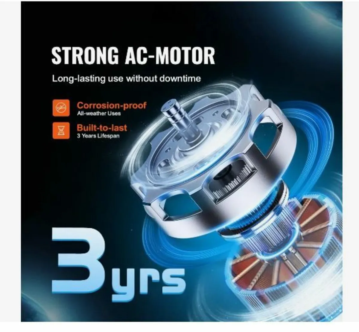 Inline Duct Fan, 152.4mm 323.7 CFM - Image 4