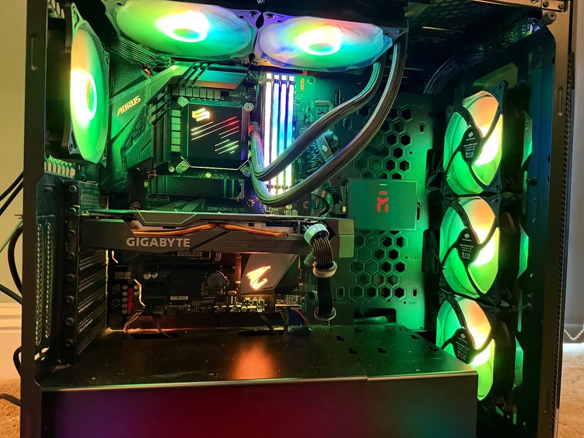 Used Gaming Desktop Full Setup RTX2070 I7 32GB RAM - Image 4