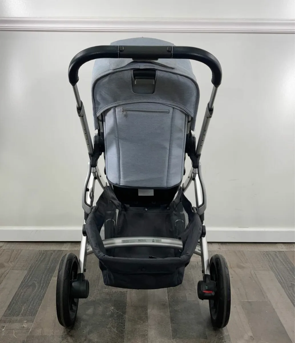 UPPAbaby Vista Travel System – William (Blue/Grey) - Image 4