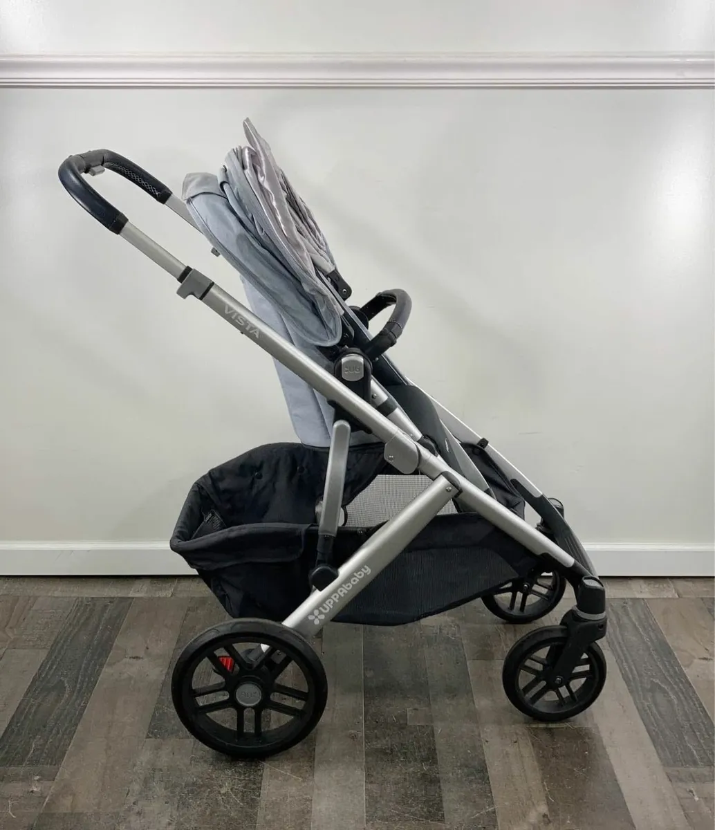 UPPAbaby Vista Travel System – William (Blue/Grey) - Image 3