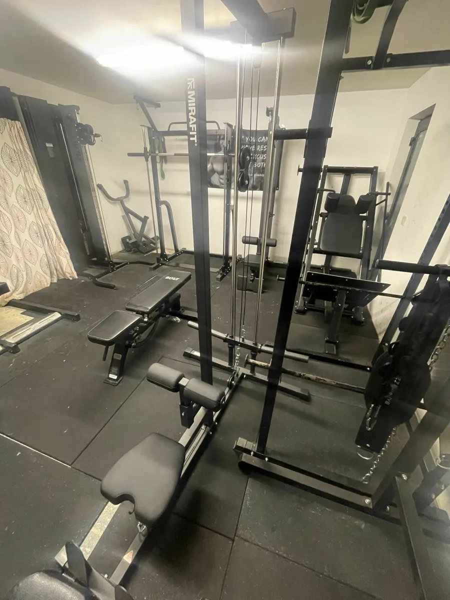 lat pulldown machine plate loaded - Image 2