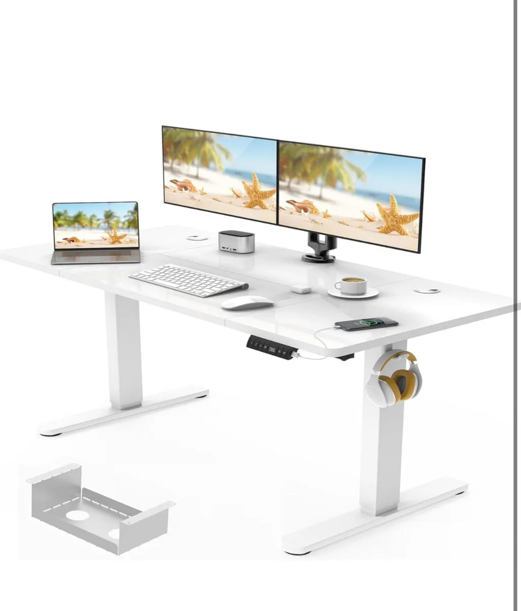 Electric standing desk - Height adjustable - Image 1