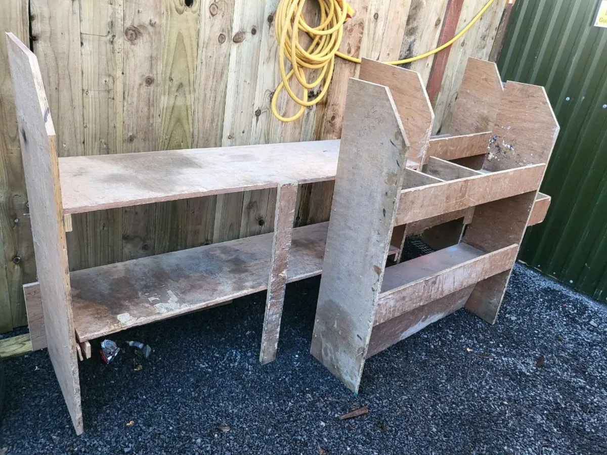 RENAULT TRAFIC LWB SHELVING UNITS - Image 3