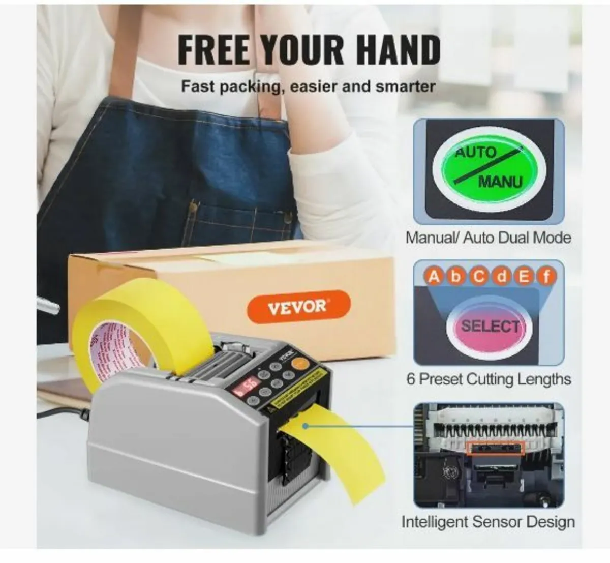 Zcut-9 Automatic Tape Dispenser - Image 2