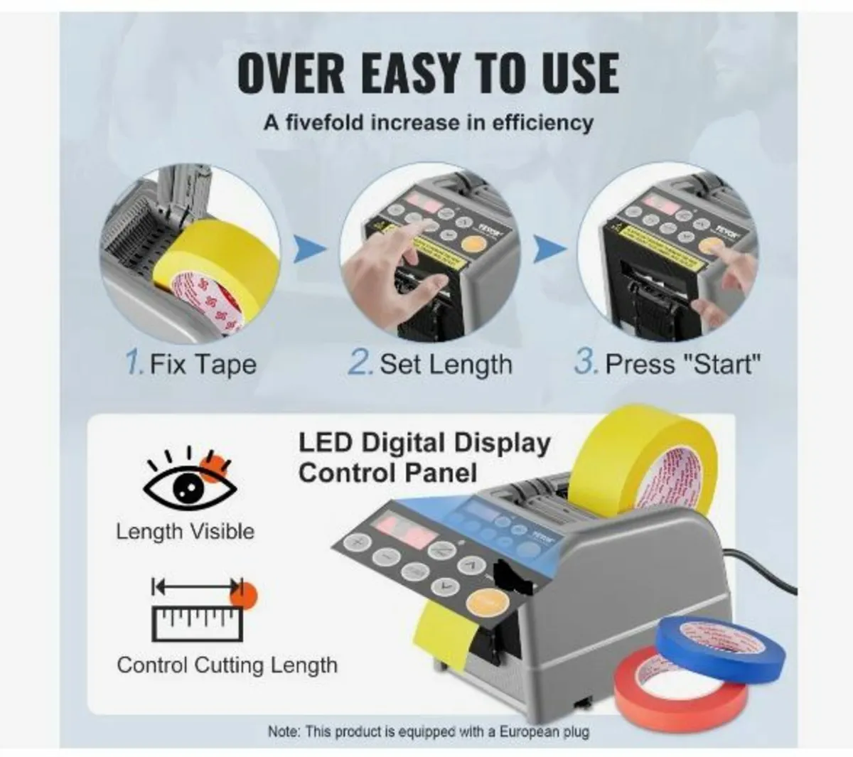 Zcut-9 Automatic Tape Dispenser - Image 4