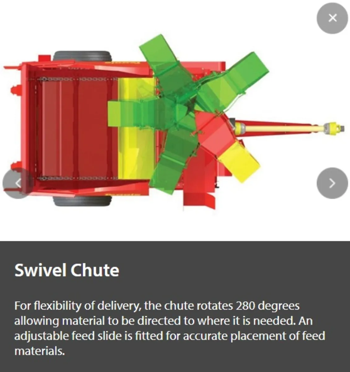 TEAGLE 6200 Front Mounted Strawblower - Image 4