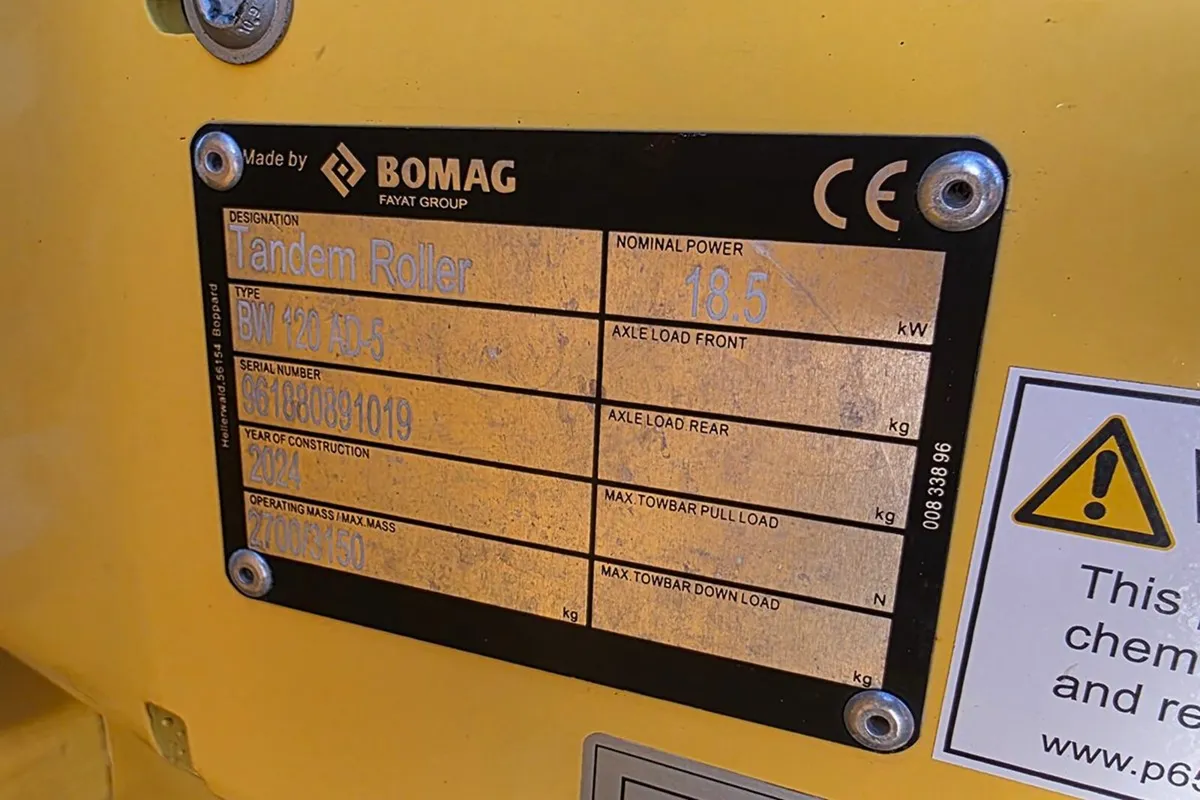 BOMAG BW 120 AD-5 (2024) - Image 2