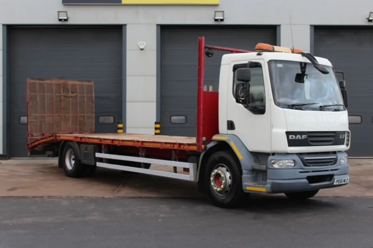 2012 DAF LF55.220 WITH CHEESEWEDGE BEAVERTAIL BODY - Image 1