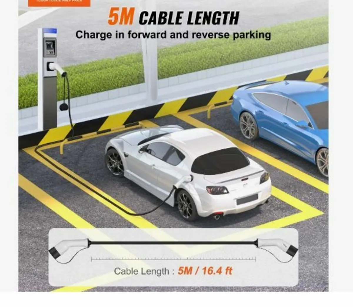 Type 2 to Type 2 EV Charging Cable - Image 2