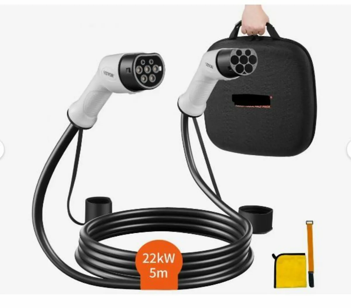 Type 2 to Type 2 EV Charging Cable - Image 1