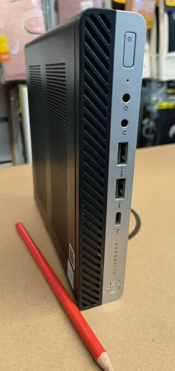 HP EliteDesk 800 G4 Mini i7- 8700T 2.4GHz 16GB RAM 512GB SSD Windows 11 Pro Micro - Image 1