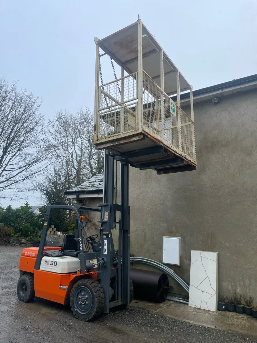 Forklift basket / crane man basket - Image 1