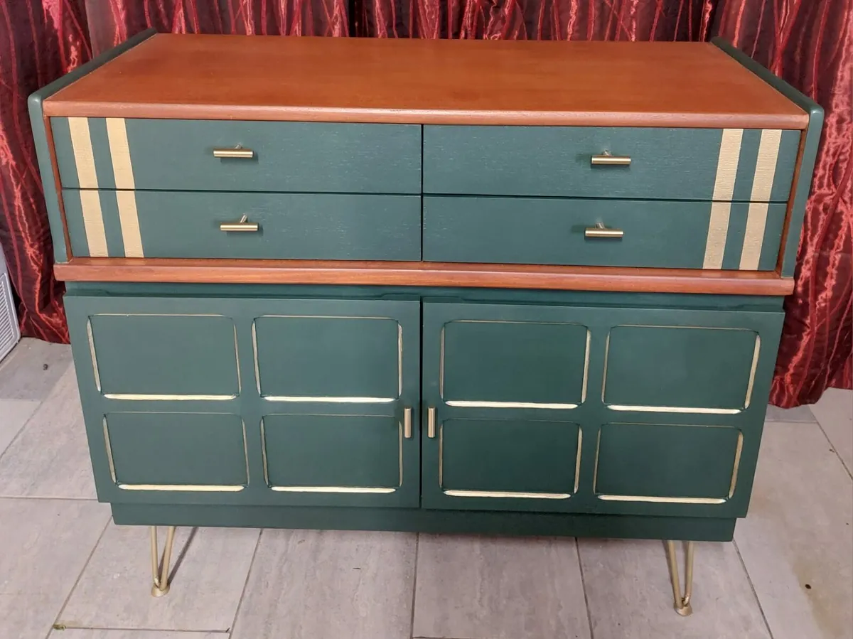 Pair of Nathan teak sideboards - Image 1