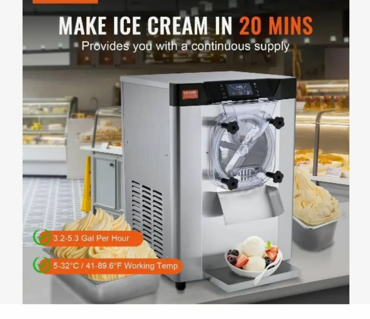Commercial Ice Cream Machine - Image 2