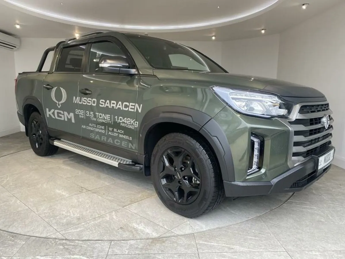 KGM Musso 2.2 Double Cab Pick Up Saracen Auto - Image 1