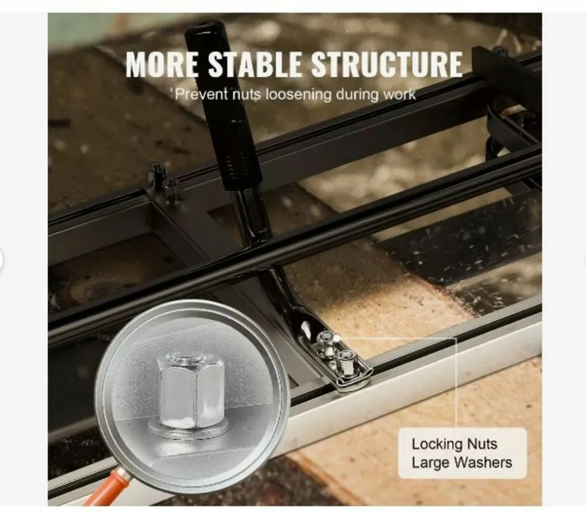 Portable Sawmill 35.6cm-91.4cm Guide Bar - Image 3