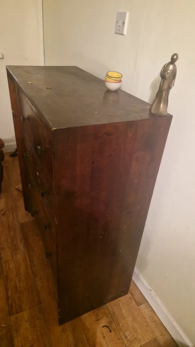 Antique Vintage Chest of Drawers - Image 3