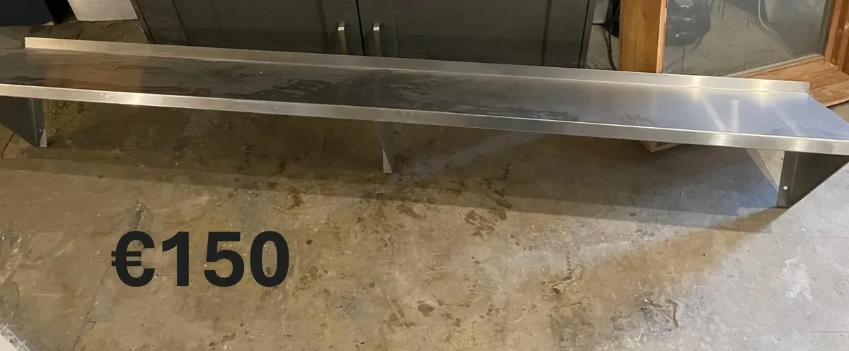 Commercial kitchen Stainless steel shelving - Image 4