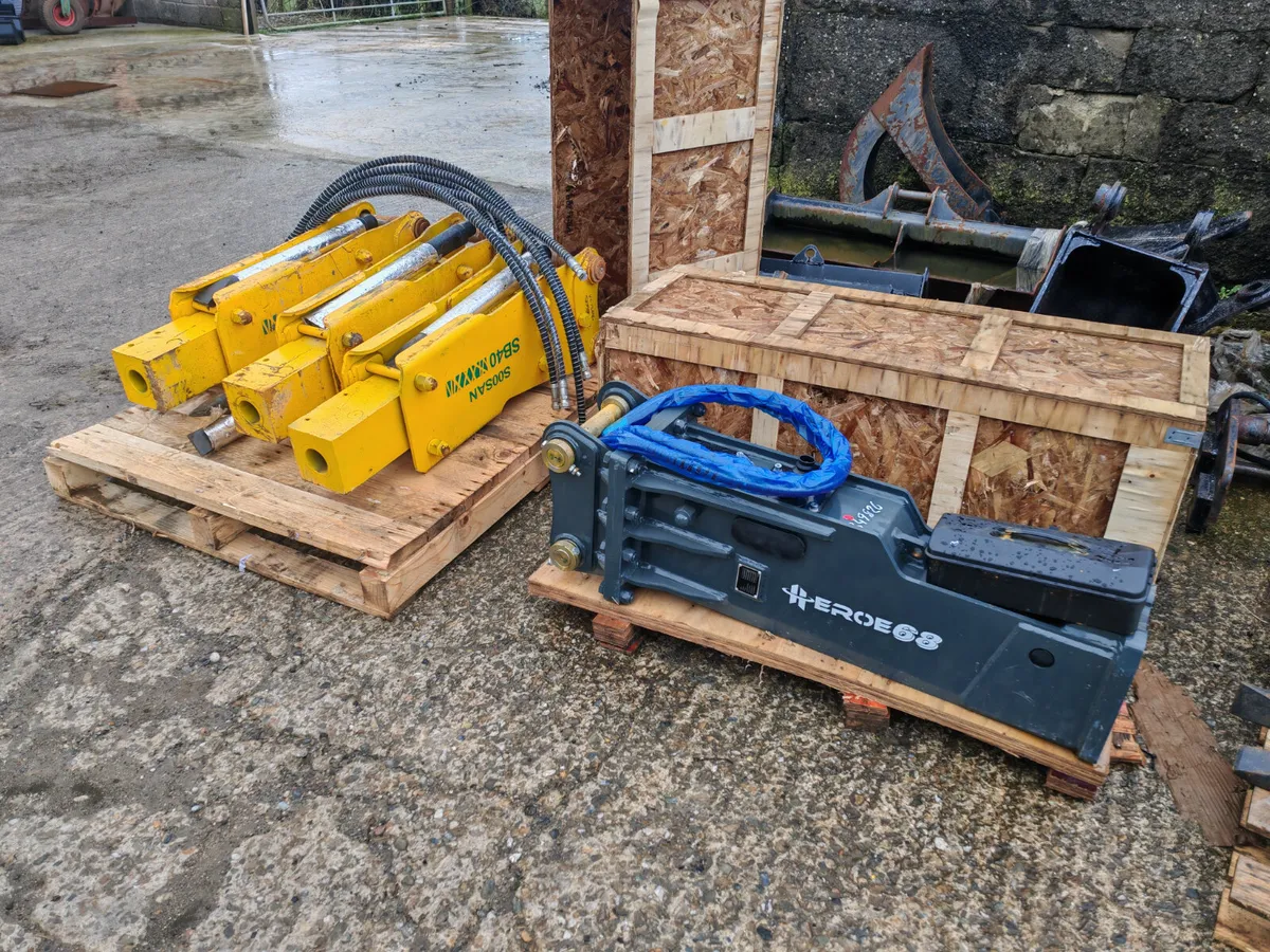 Rock Breaker 4 - 7.5 ton. New - Image 2