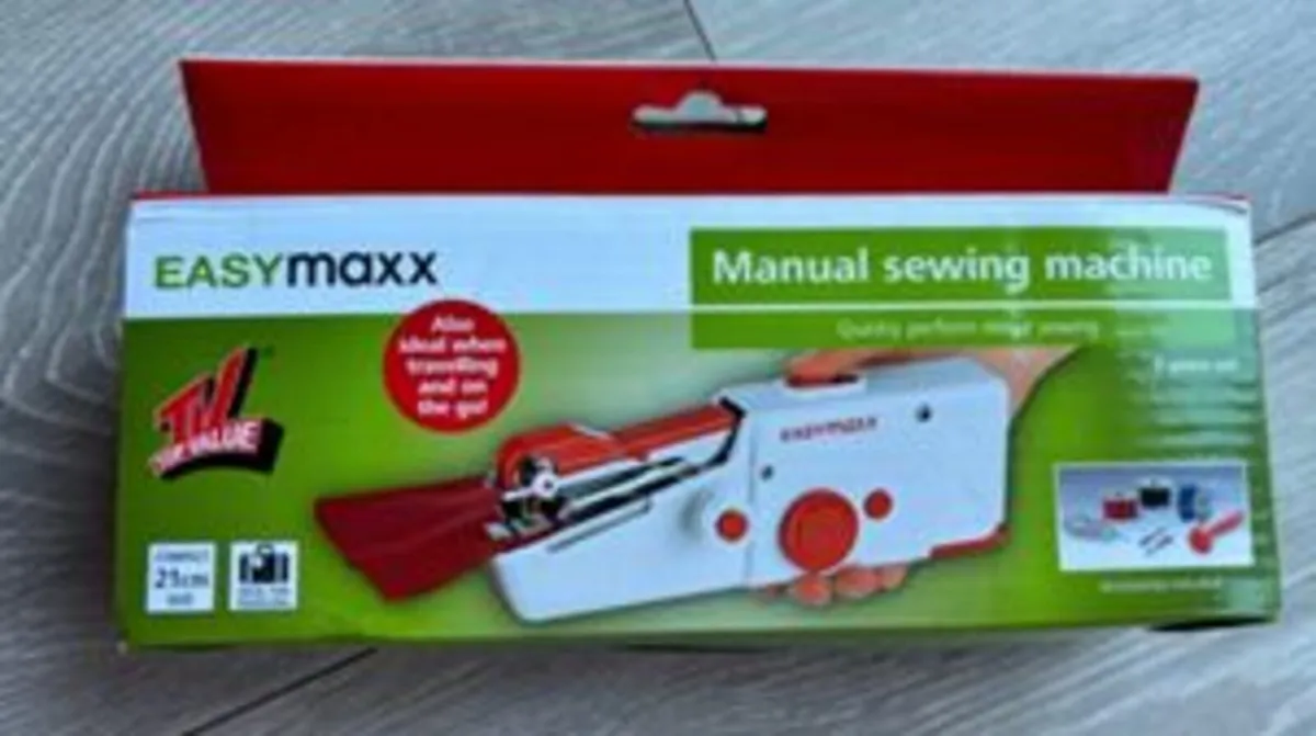 EASYmaxx Manual Handheld Sewing Machine - Image 1