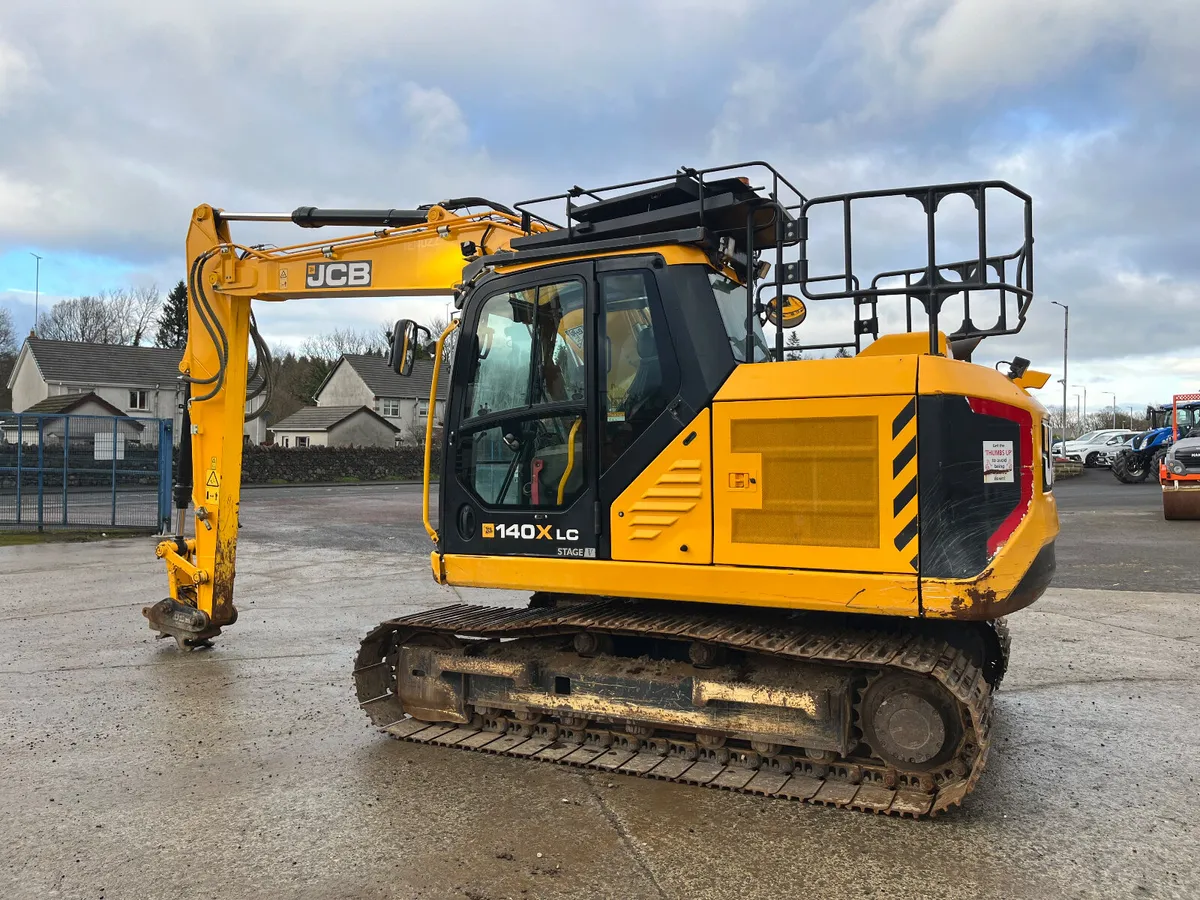 2022 JCB 140X Only 4442Hrs - MULLANS - Image 3