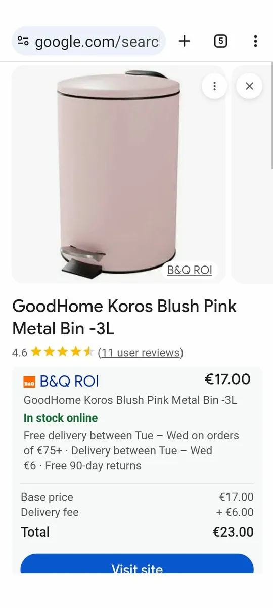 New pedal bin with removable liner - Image 2