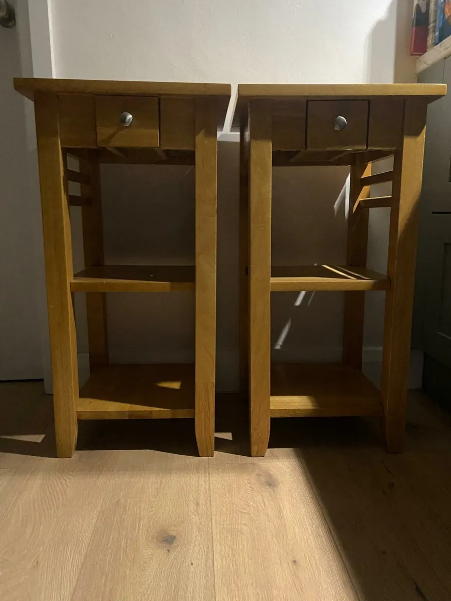 Hall Tables / Bedside Tables - Set of 2 - Image 1