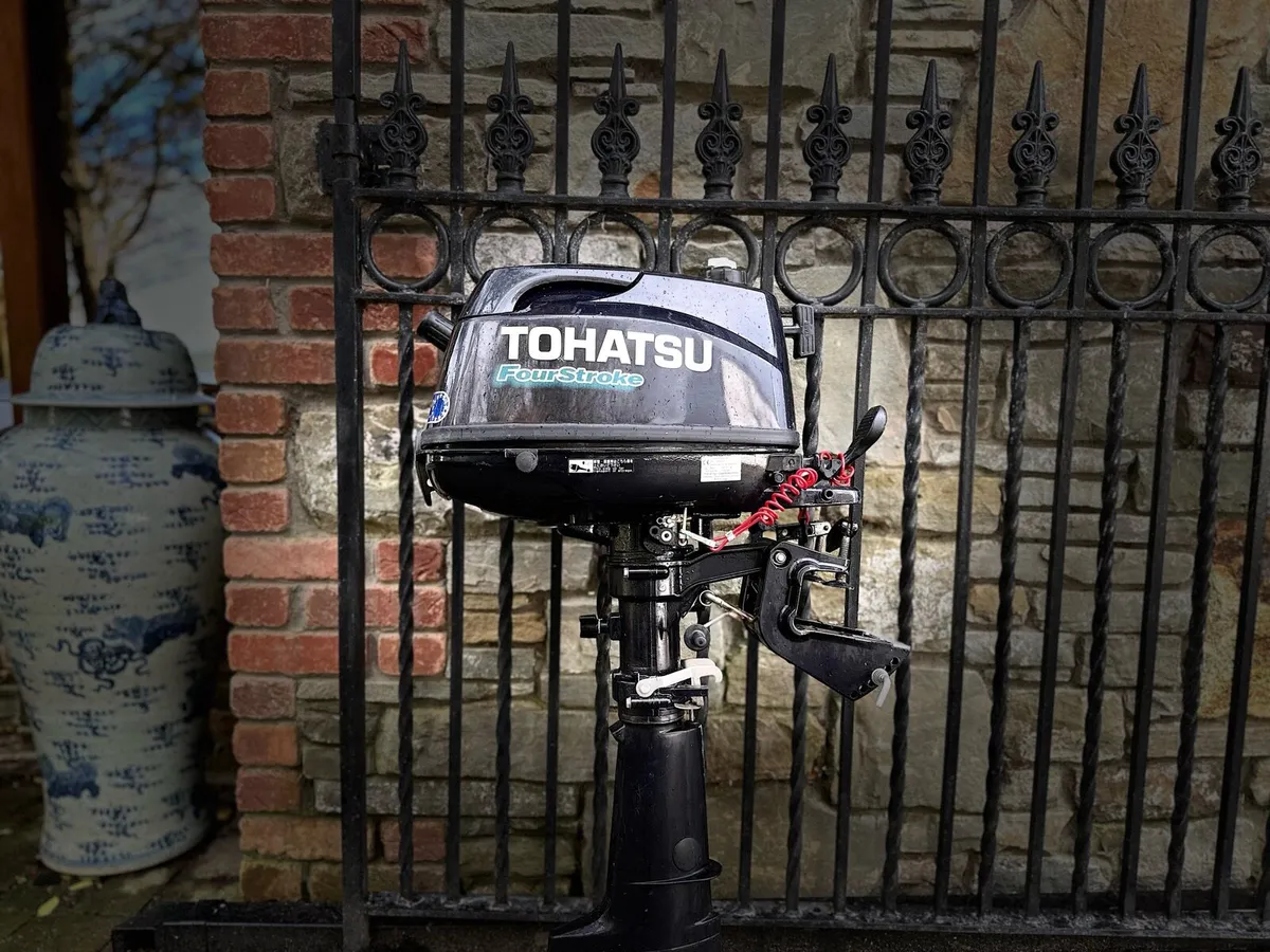 310 Fiberglass inflatable boat 3 person - Image 2