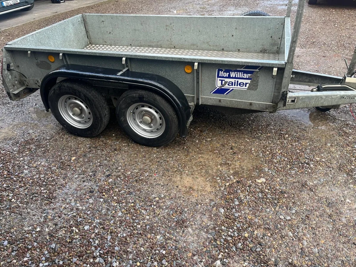 Ifor Williams 8x4  double axel trailer - Image 3
