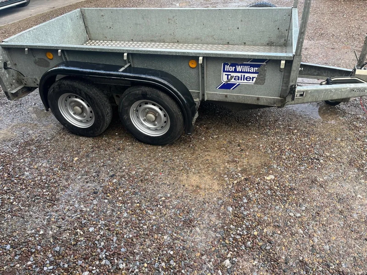 Ifor Williams 8x4  double axel trailer - Image 4