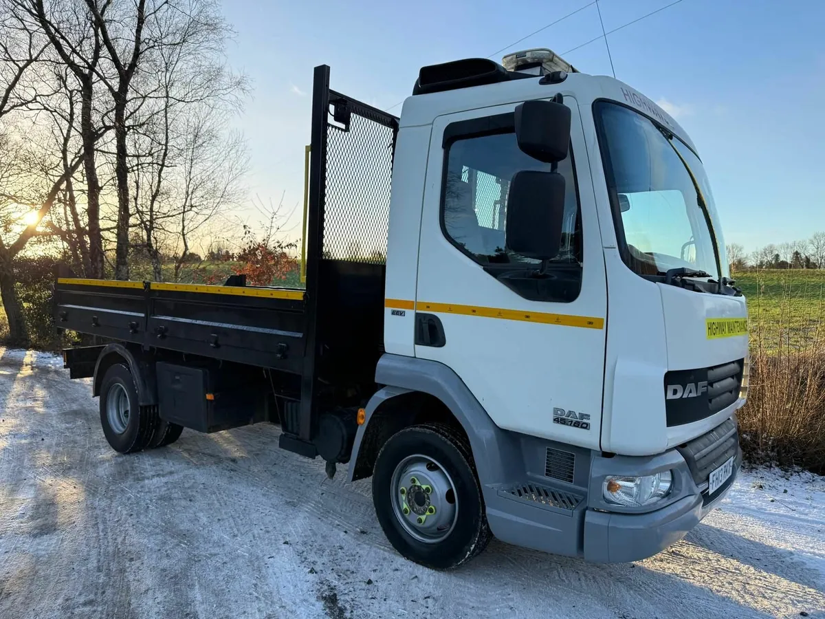 2013 - DAF LF45 7500kg Tipping Lorry - Image 1