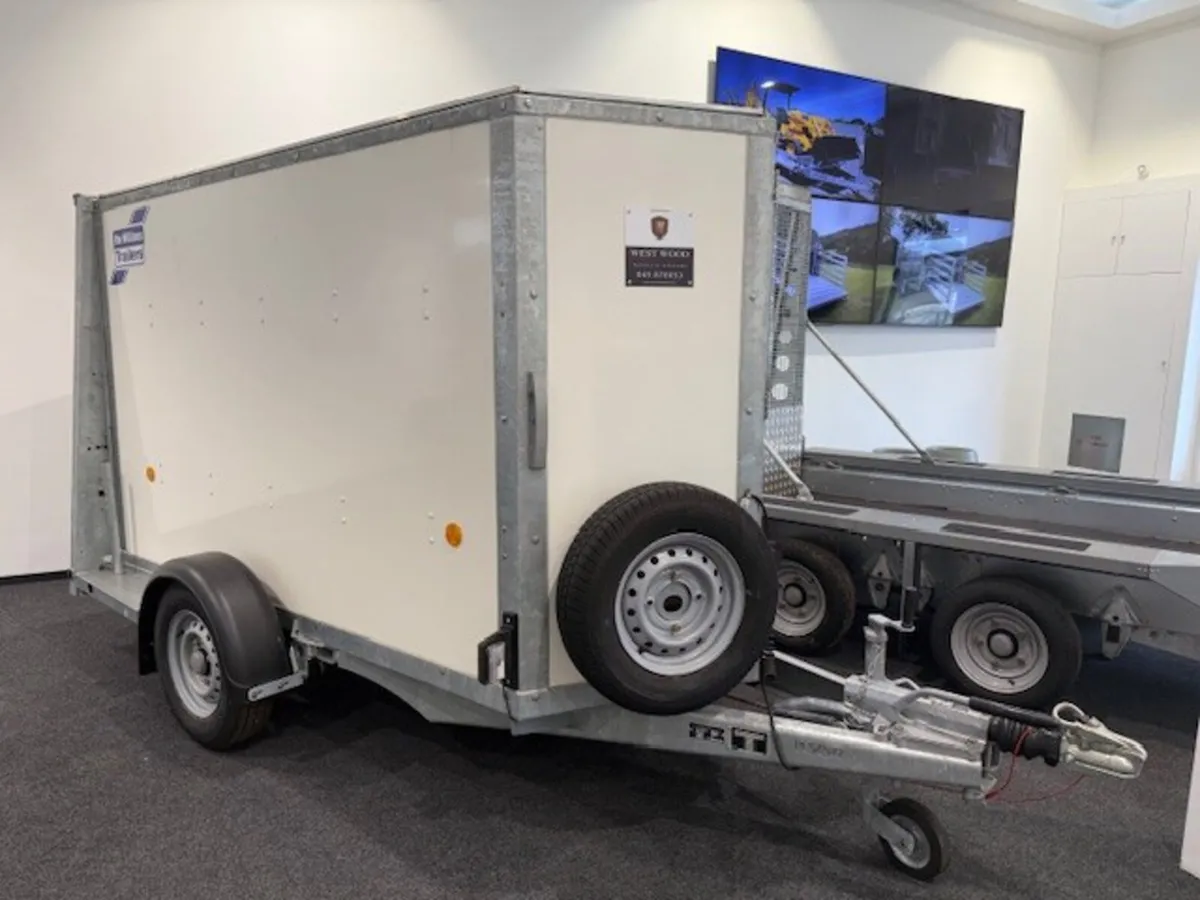 T816927 New BV84 8' x 4' x 5' Box Van Trailer - Image 1