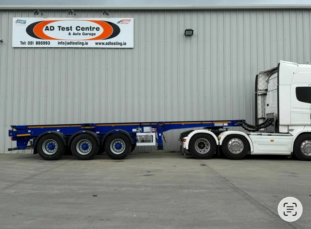 Dennis Skelly Trailer Extendable Skeletal - Image 2