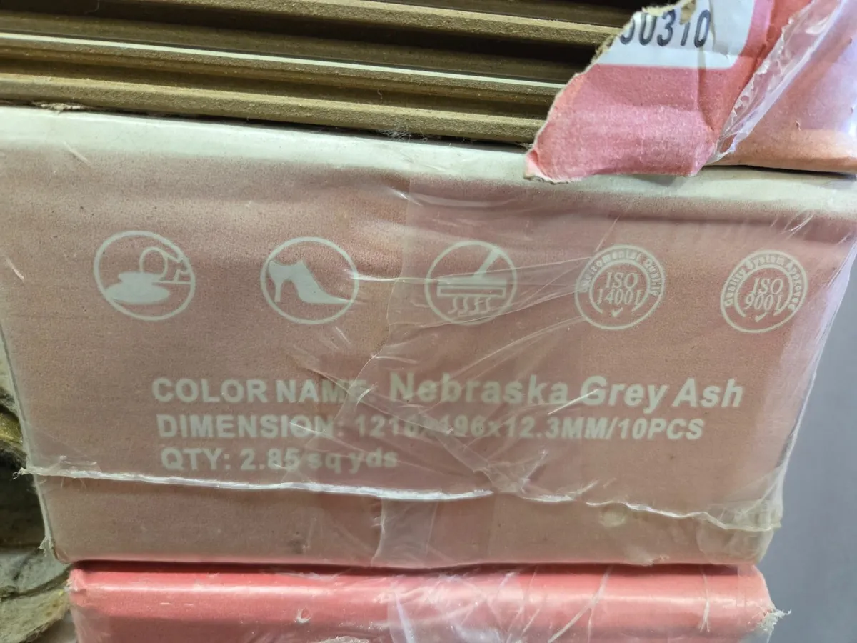 Surplus 1/2 price Heavy traffic AC4 laminate - Image 2